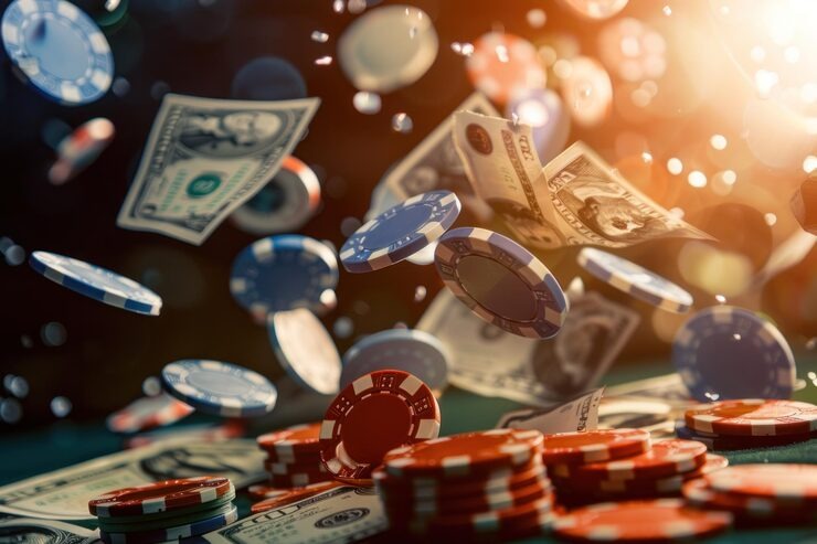Results display and payout summary